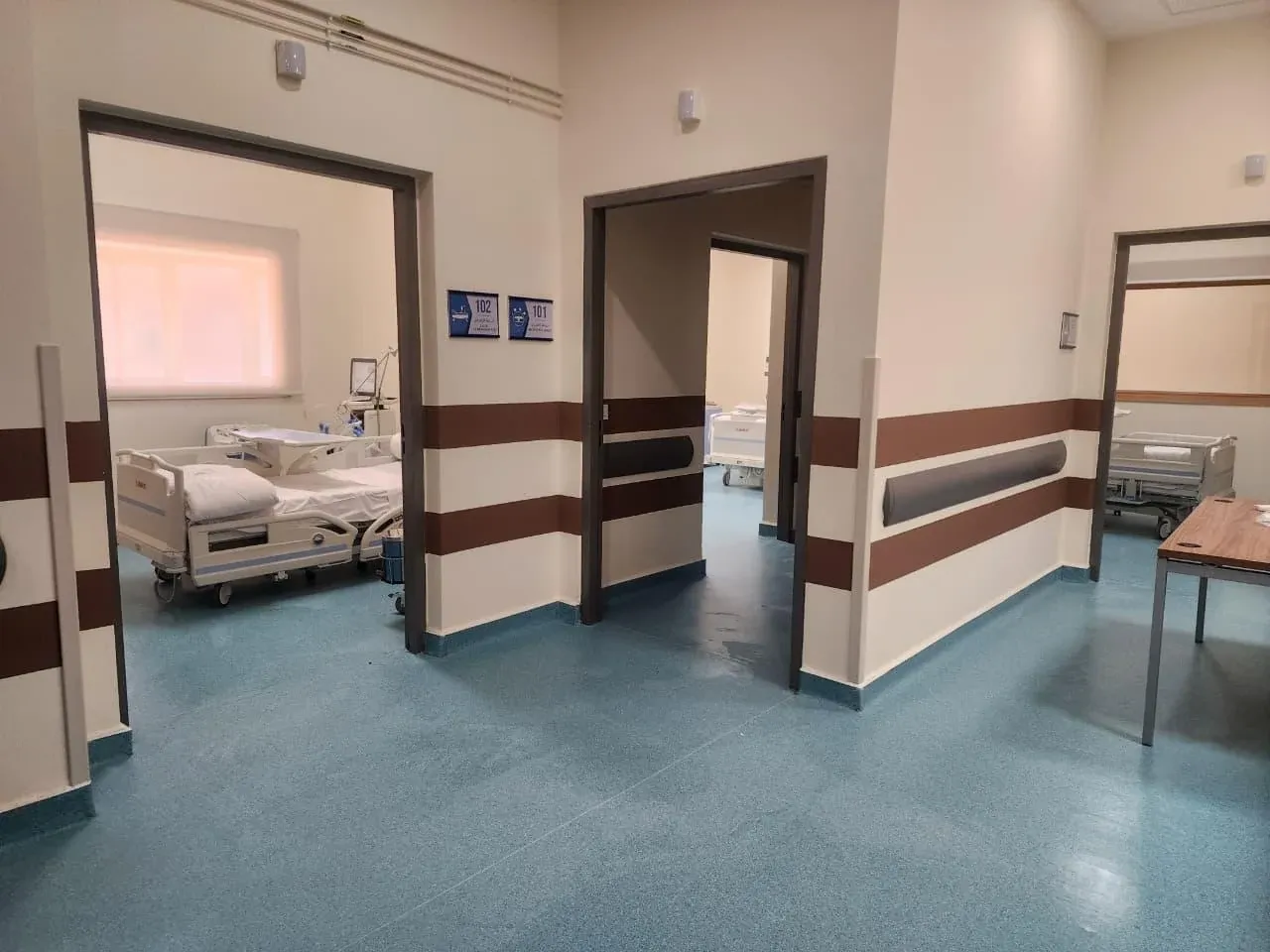 Centre Hospitalier Provincial de Tinghir, les chambres d'hospitalisation