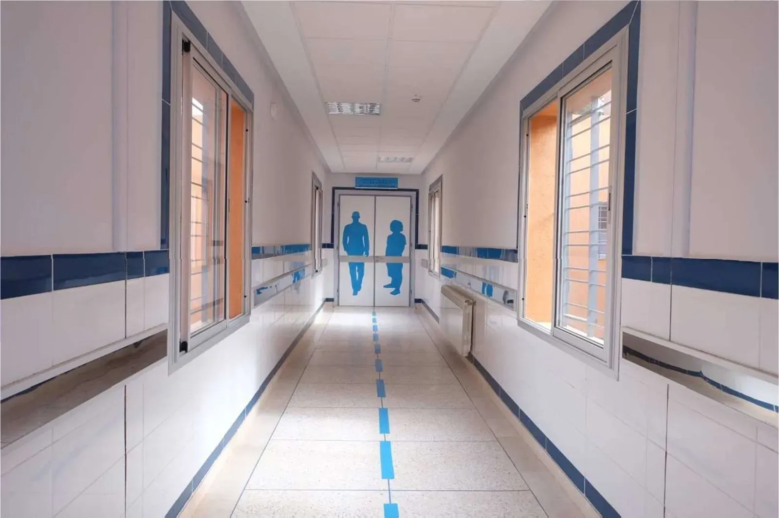 Hôpital de proximité de Demnate, un couloir de soins
