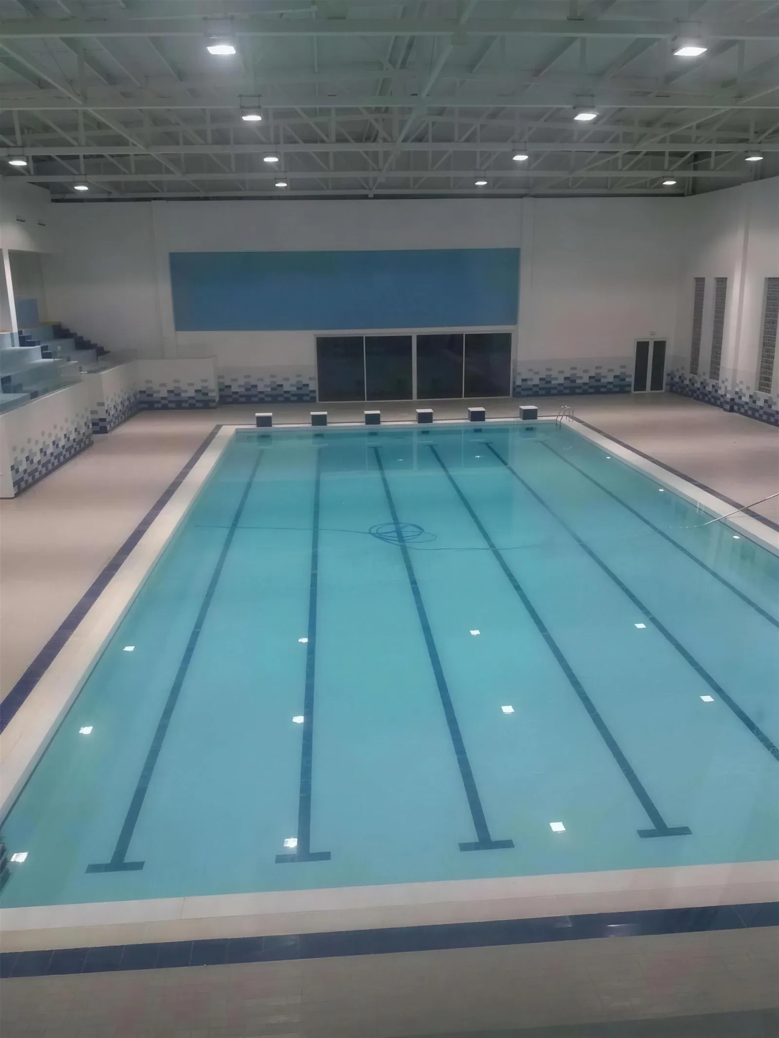 Piscine, Larache, photo de chantier 1