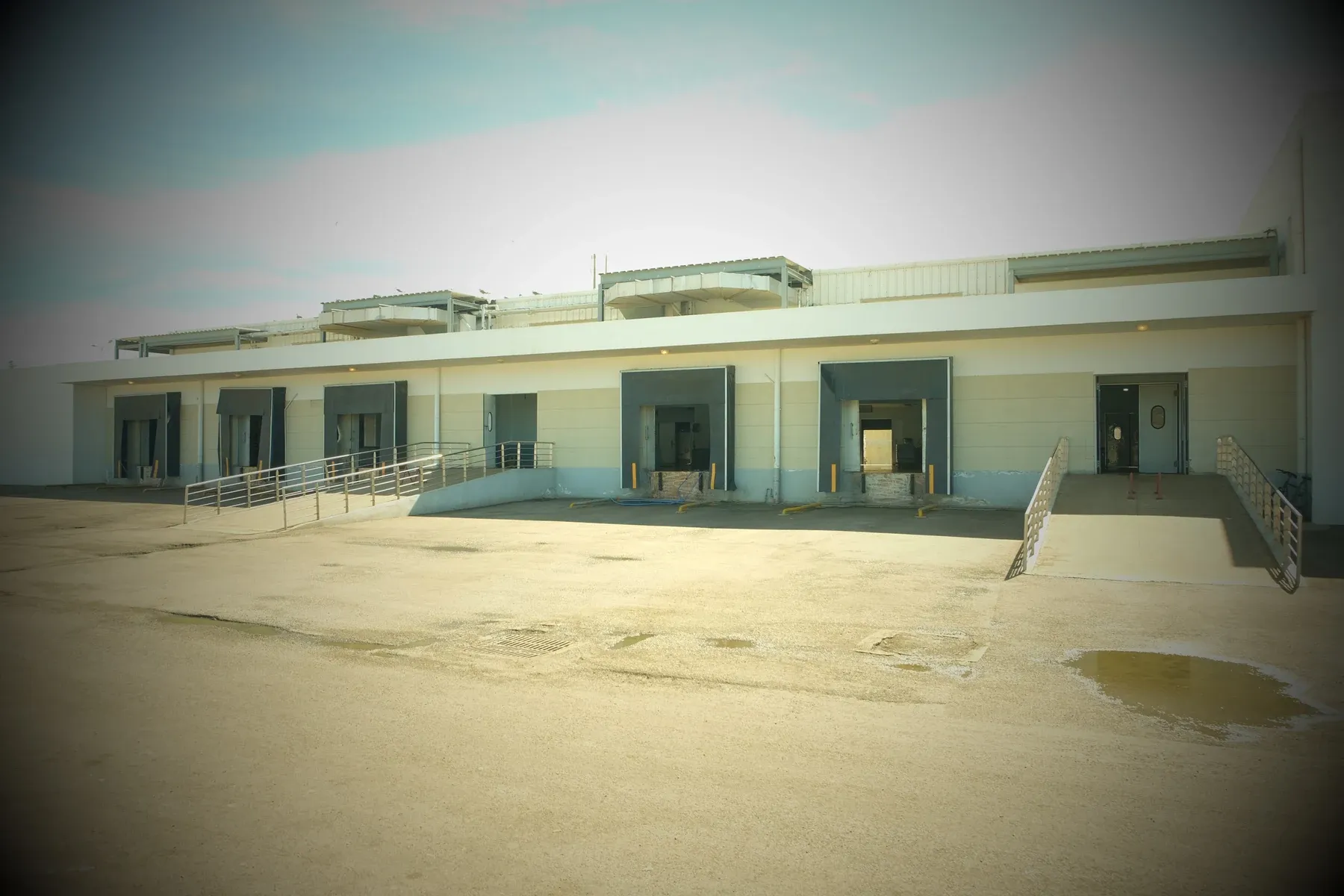 Marché de gros au poisson, Tétouan, photo de chantier 1