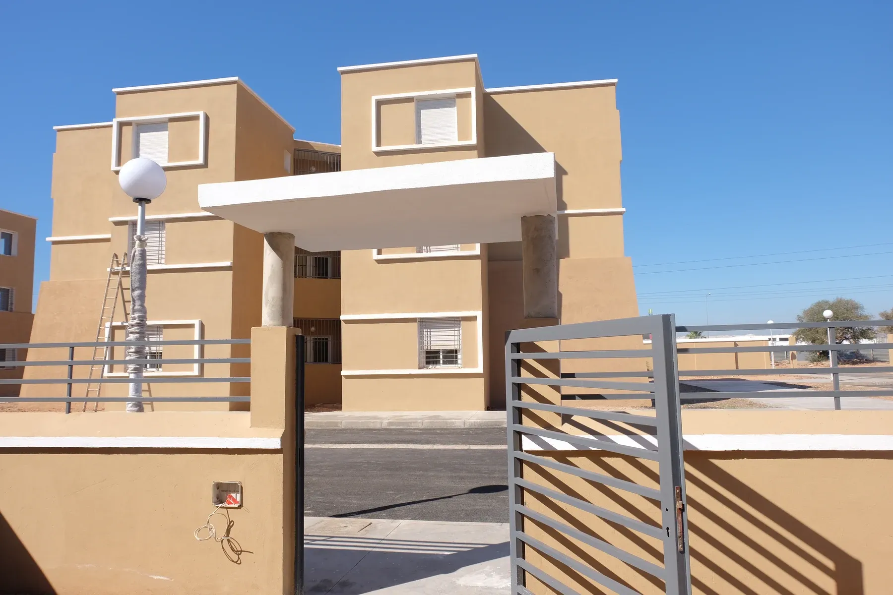 Logements administratifs, Agadir, photo de chantier 2