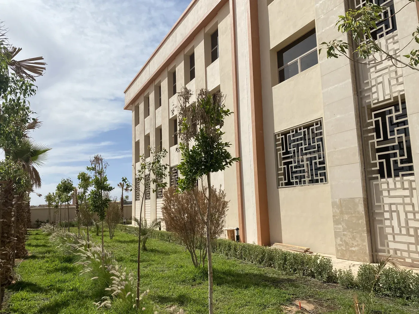 Cour d'appel de Guelmim, photo de chantier 2