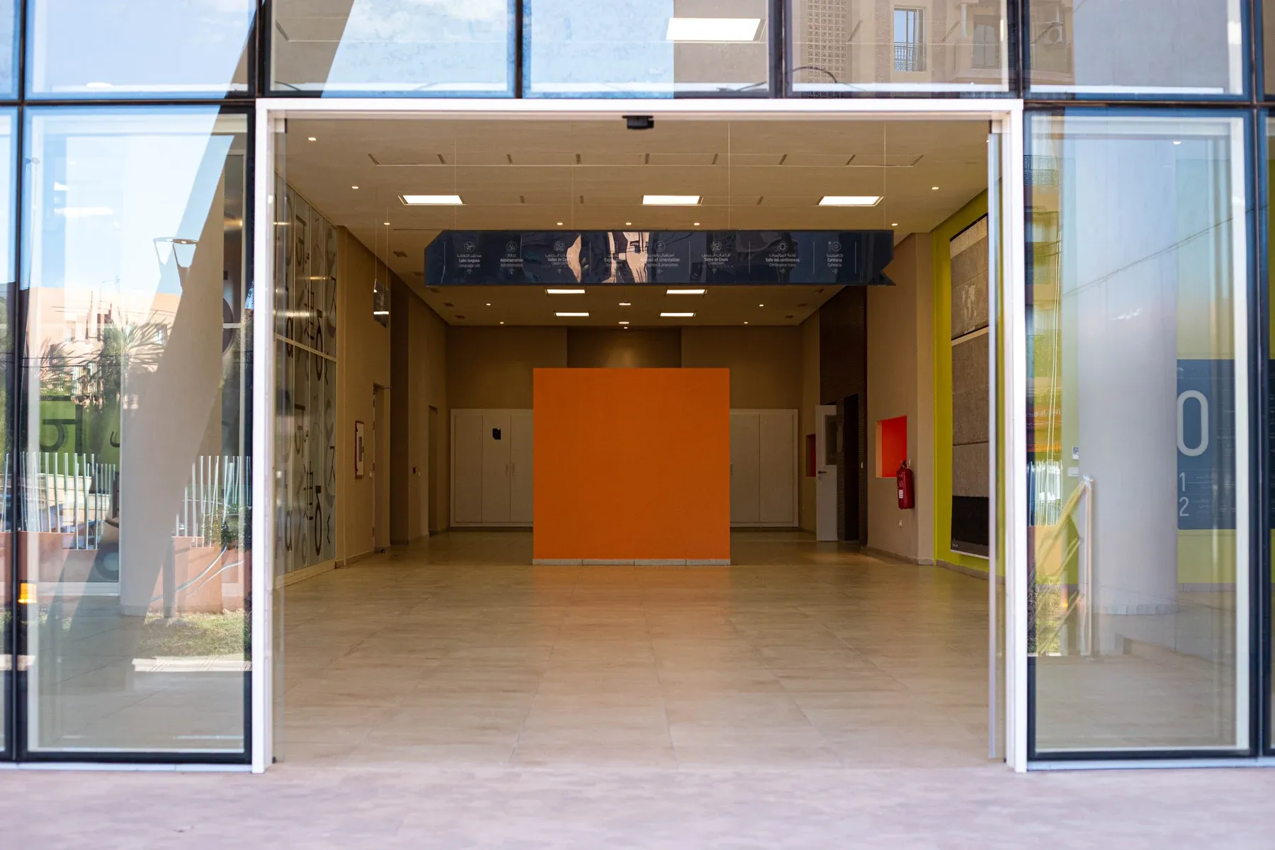 Centre des Langues, Marrakech, photo de chantier 1