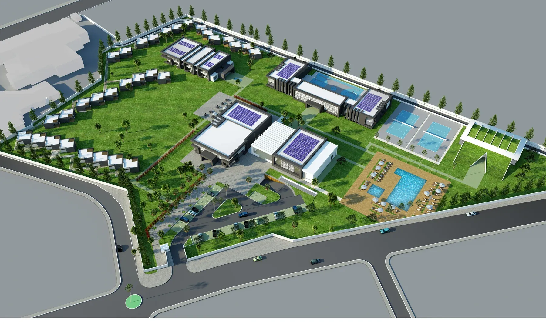 Hôtel et centre sportif de la Fondation Mohammadia, Rabat