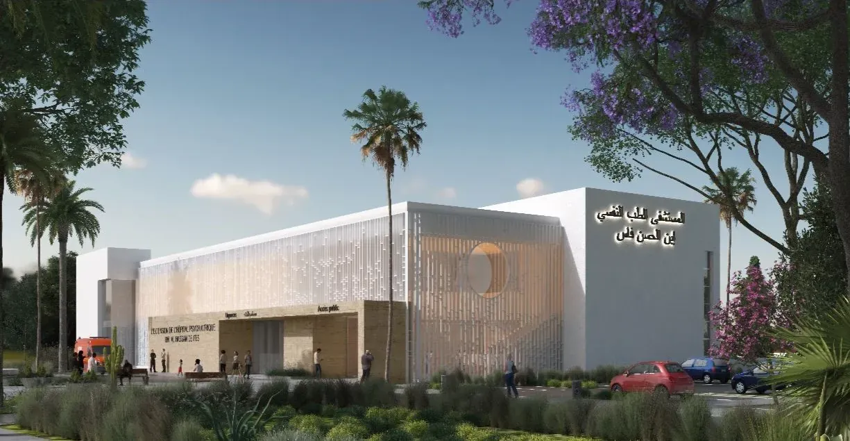 Extension de l'hôpital psychiatrique Ibn Al Hassan, Fès