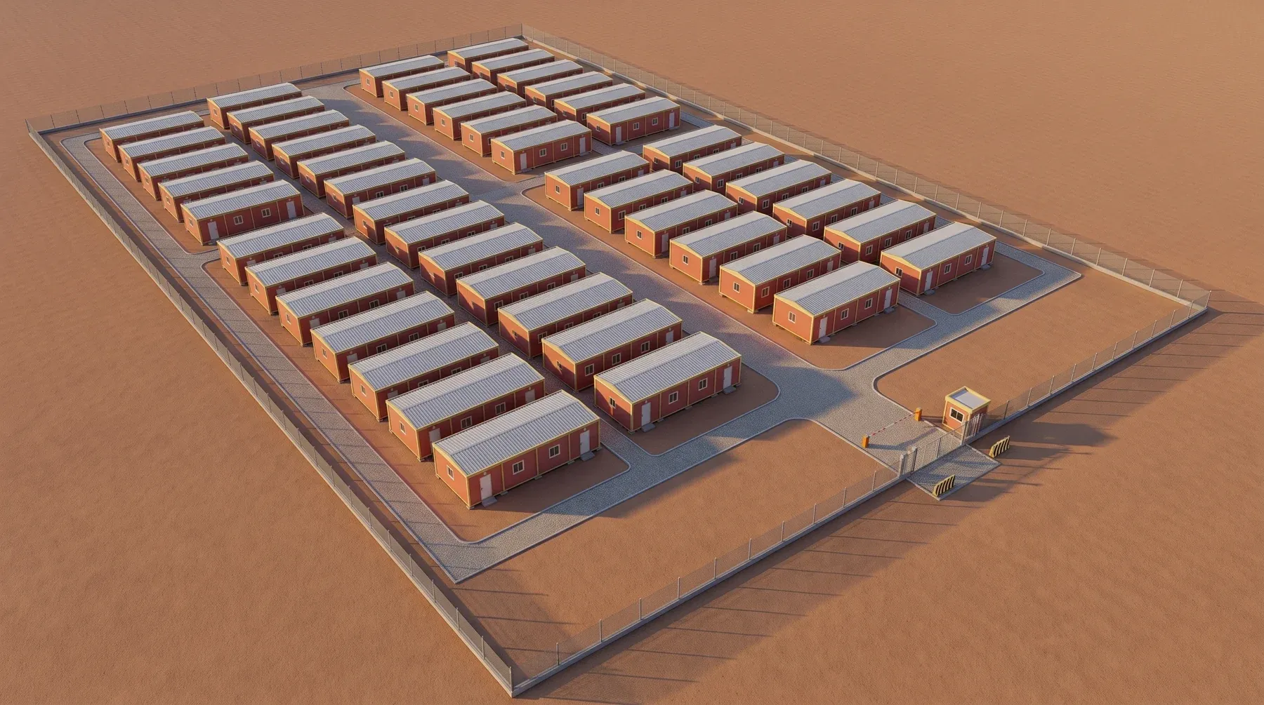 Infrastructures modulaires pour les FAR