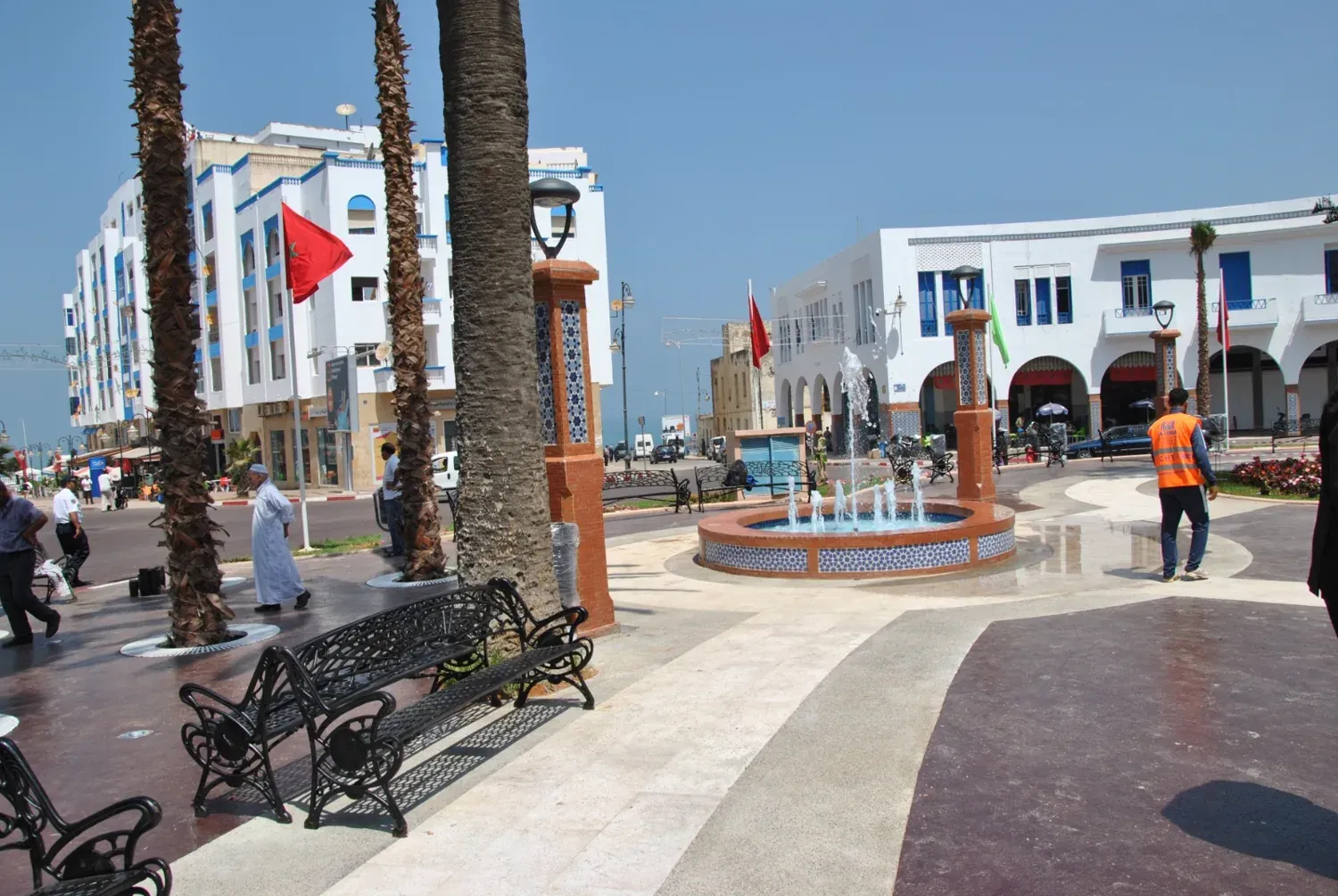 Place Libération, Larache, photo 04