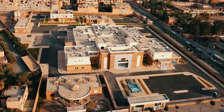 Centre Hospitalier Régional Charifa, vue aérienne du complexe